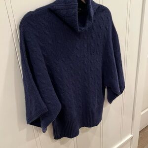 Ralph Lauren Deep Blue Cowl Neck Sweater